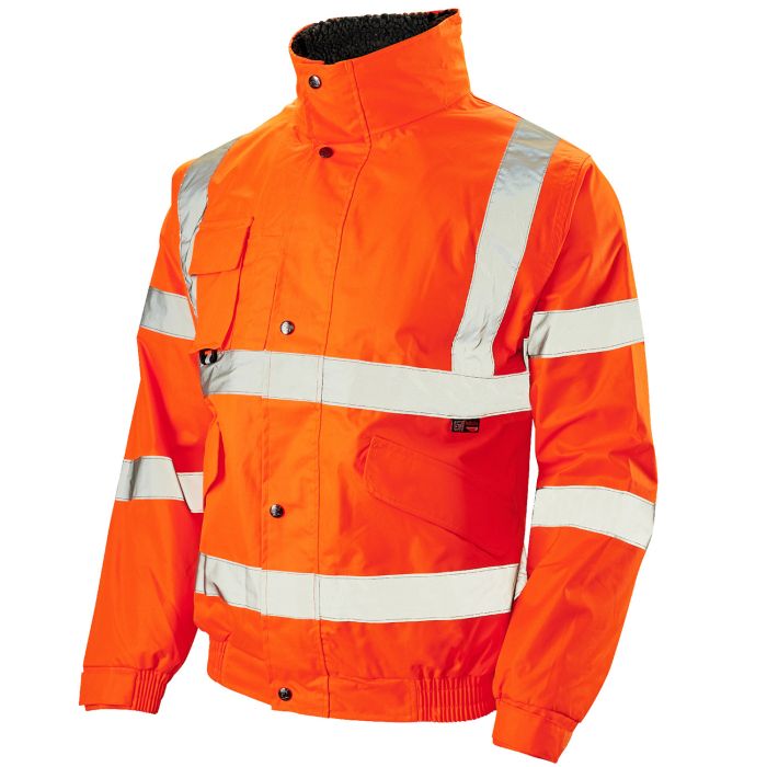 Supertouch Hi Vis Orange Breathable 2 in 1 Bomber Jacket - I Want Workwear