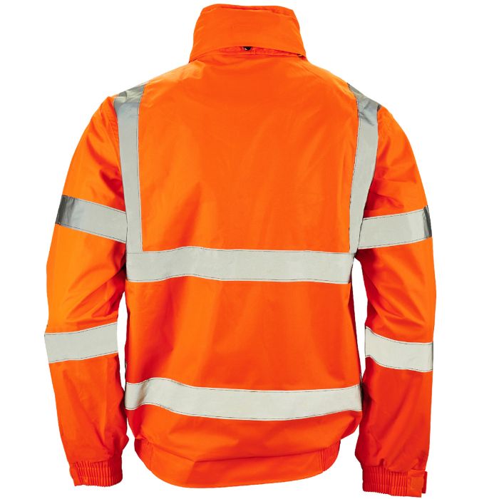 Supertouch Hi Vis Orange Breathable 2 in 1 Bomber Jacket - I Want Workwear