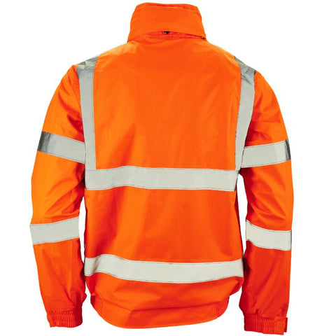 Supertouch Hi Vis Orange Breathable 2 in 1 Bomber Jacket - I Want Workwear