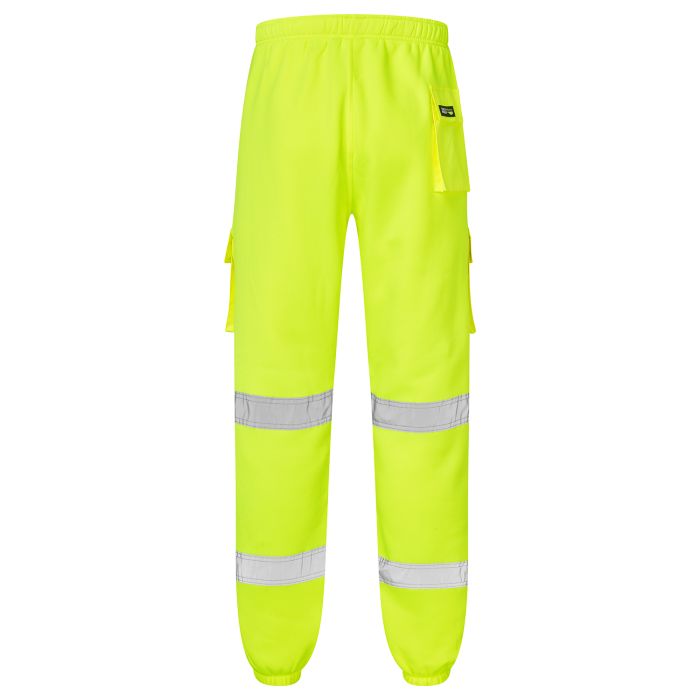 Supertouch Hi Vis Yellow Jogging Bottoms - I Want Workwear
