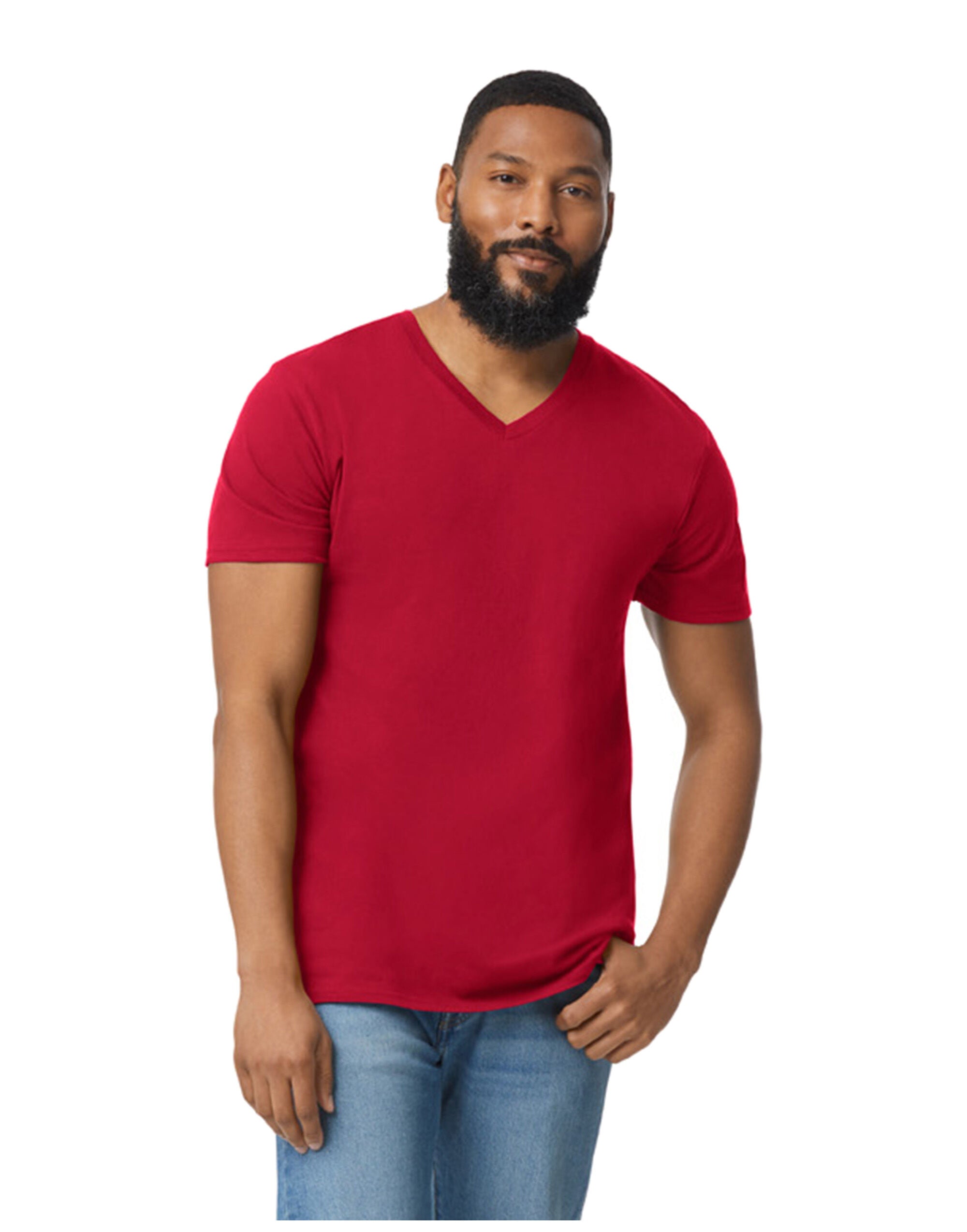 Gildan Softstyle Adult V-Neck T-Shirt