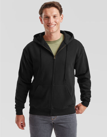 FOTL Mens Premium Hooded Sweat Jkt