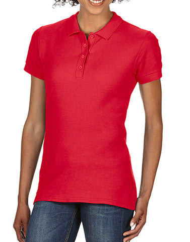 Gildan S/style Ladies Double Pique Polo