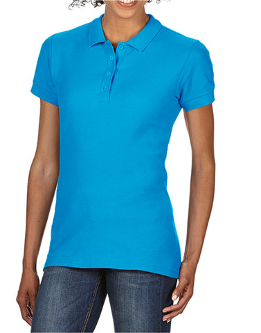 Gildan S/style Ladies Double Pique Polo
