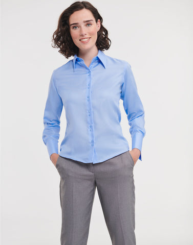 Russell Collection Lady LS NonIron Shirt