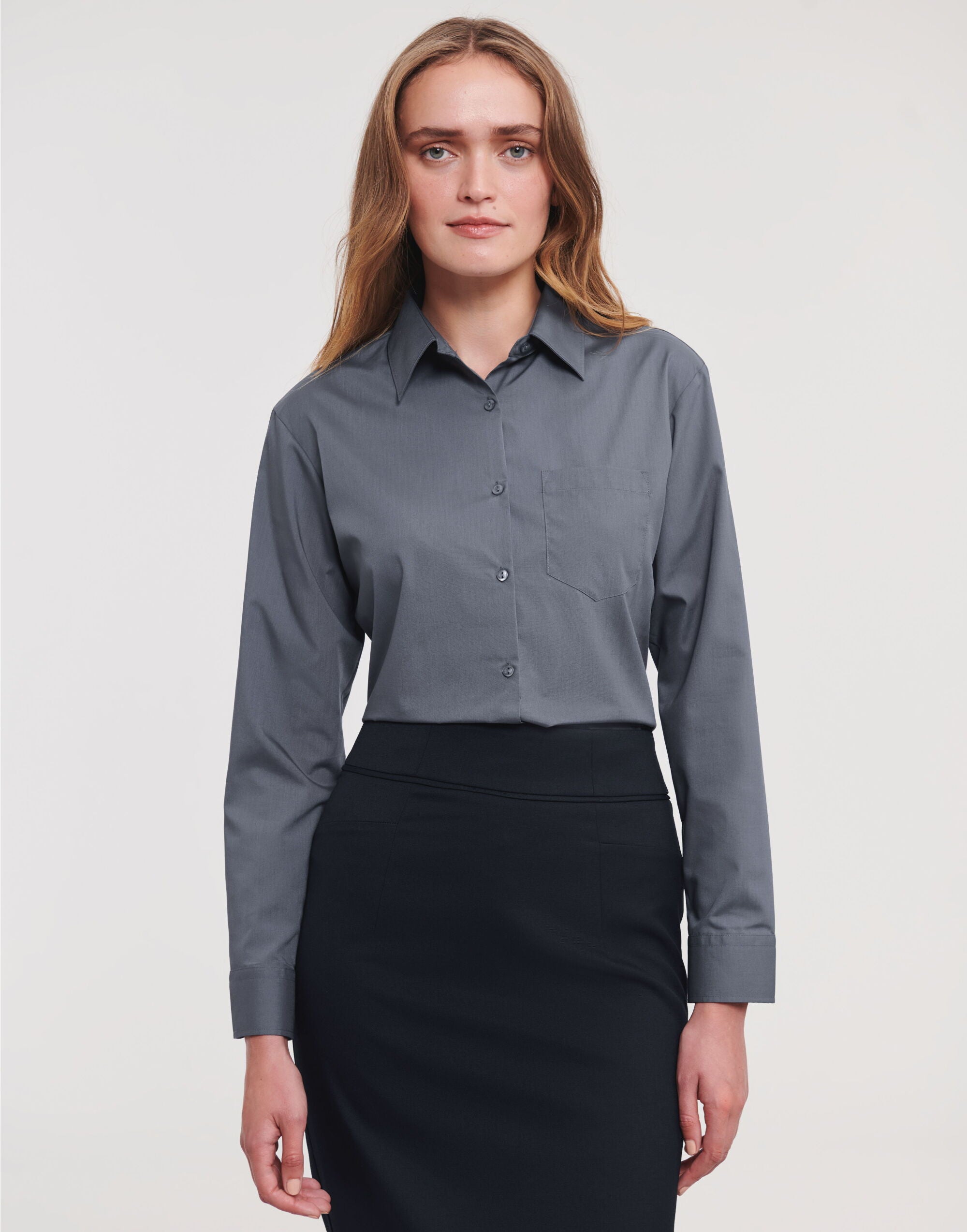Russell Collection Lady LS Clasic Poplin