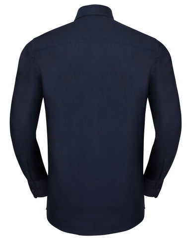Russell Collection Men LS Tailor Oxford
