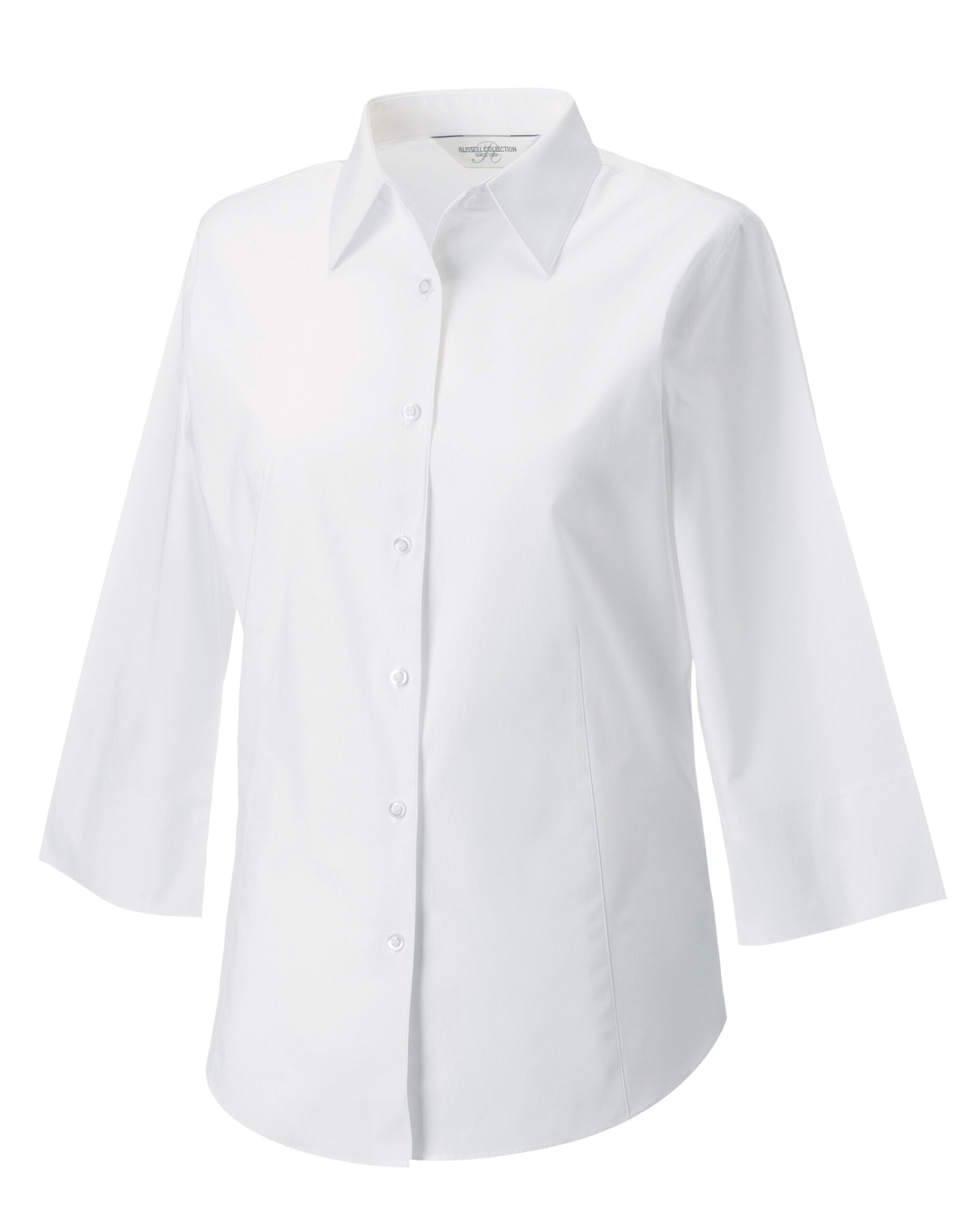 Russell Collection Lady 3/4 Stretch Shrt