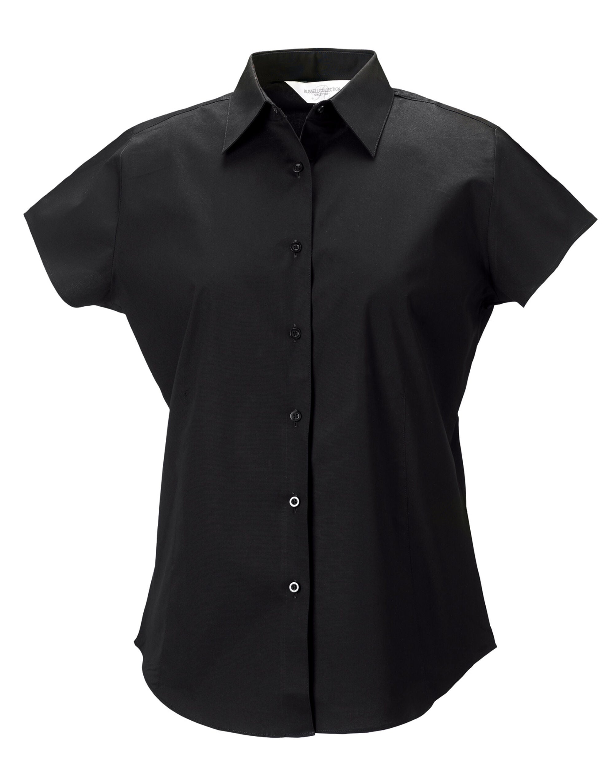 Russell Collection Lady SS Stretch Shirt