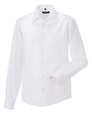 Russell Collection Men LS Tailor NonIron
