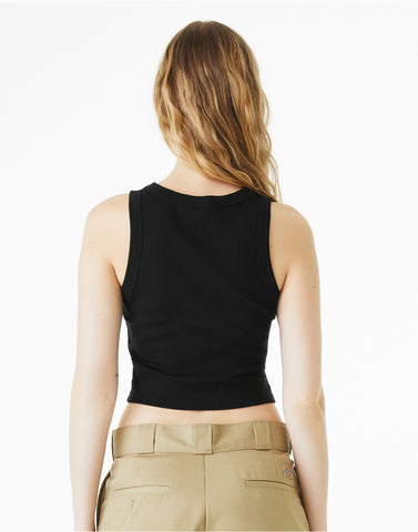 Bella Women's Micro Rib Racer Tank