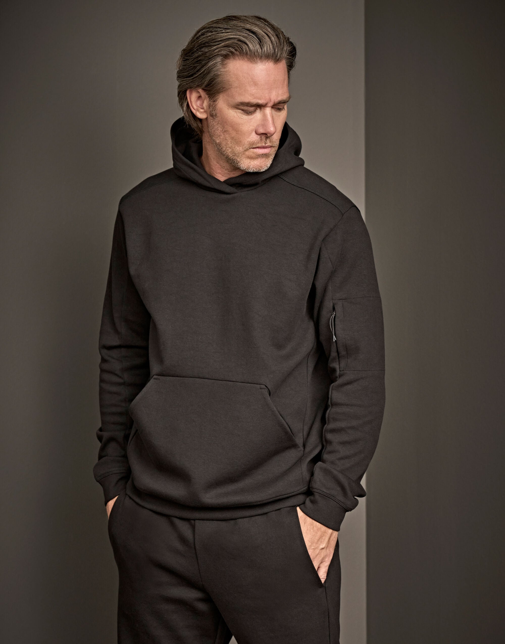 Tee Jays Athletic Hooded Sweat