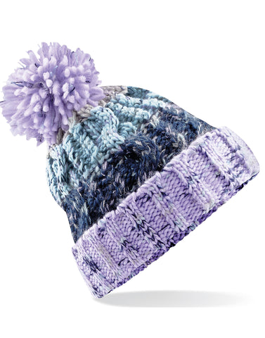 Beechfield Corkscrew Pom Pom Beanie