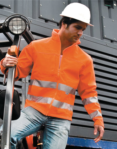 Result SafeGuard Hi-Vis Softshell Jacket