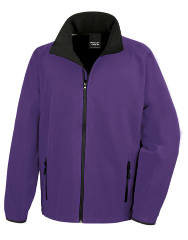 Result Core Mens Printable Softshell