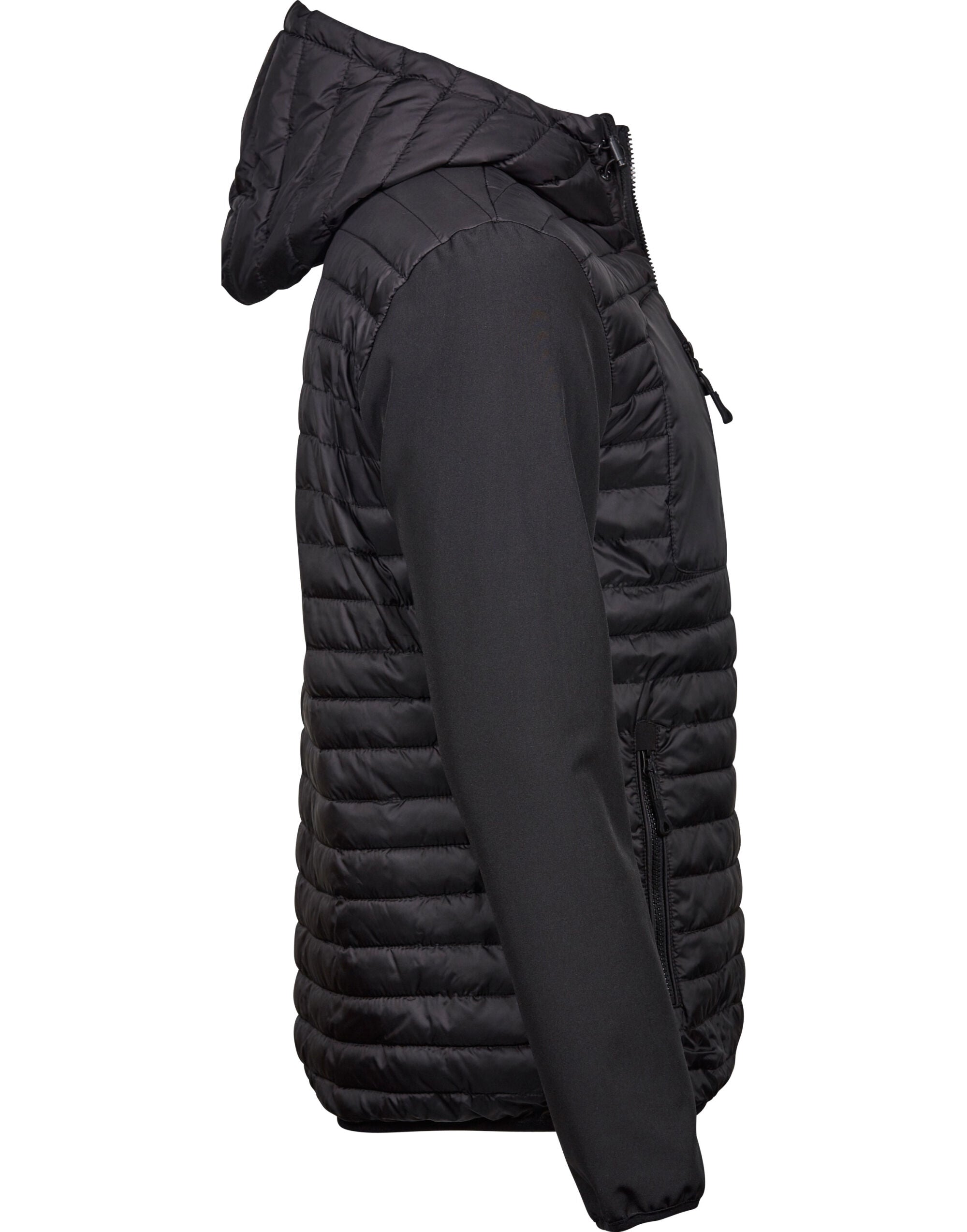 Tee Jays Mens Hooded Crossover Jkt