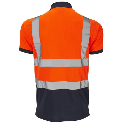 Supertouch Hi-Vis 2 Tone Orange Polo Shirt - I Want Workwear