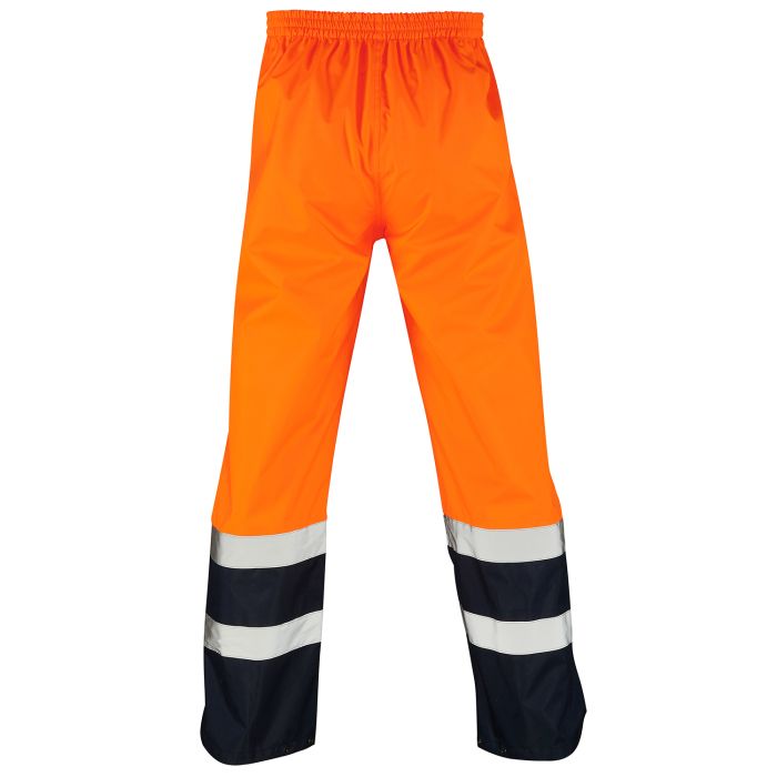 Supertouch Hi Vis Orange 2 Tone Overtrousers - I Want Workwear