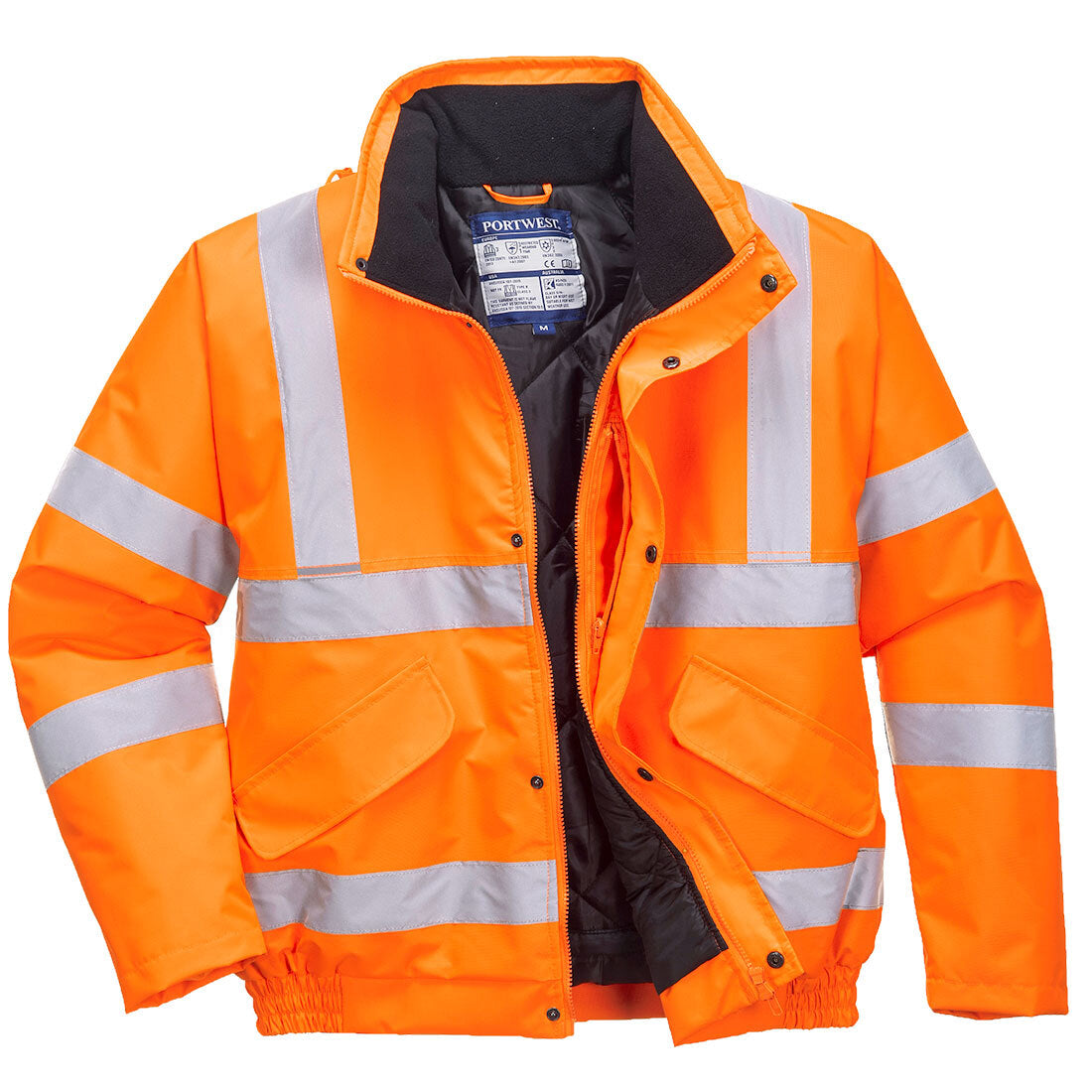 Hi-Vis Bomber Jacket RIS - RT32 - I Want Workwear