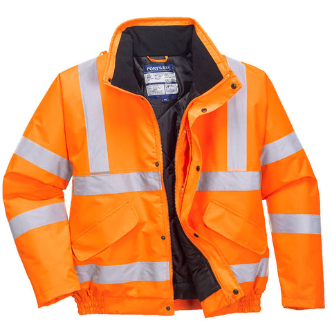 Hi-Vis Bomber Jacket RIS - RT32 - I Want Workwear