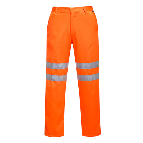Hi-Vis Poly-cotton Trousers RIS - RT45 - I Want Workwear