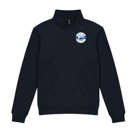 Captain Webb School 1/4 Zip Sweatshirt Adults - I Want Workwear